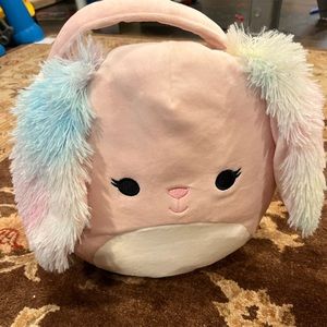 Squishmallows Original 12-Inch Bop Bunny Treat Pail Easter basket